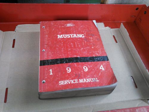 1994 ford mustang dealer shop service manual