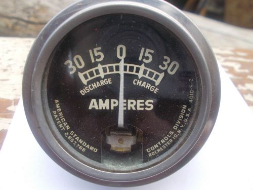 ***vintage***american standard * ampere gauge