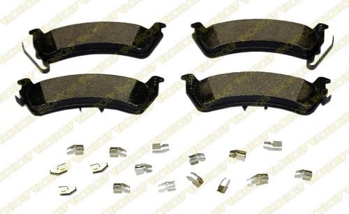 Monroe dx666 brake pad or shoe, rear-monroe dynamics brake pad