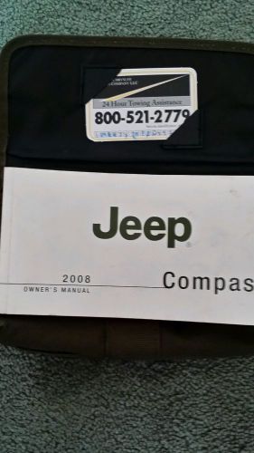 2002 jeep compass owners manual / handbook kit