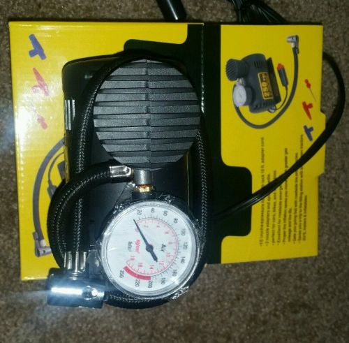 Portable 12 volt air compressor