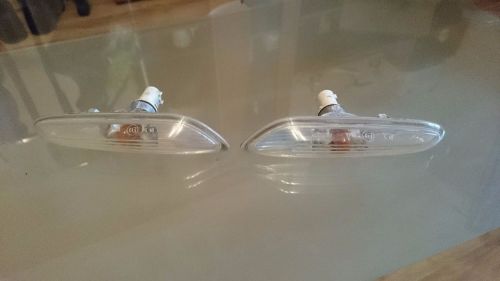 Original bmw e60 e61 additional turn indicators indicator lamp pair left right