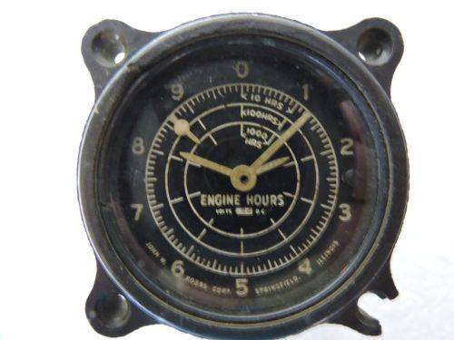 Ww2-era (?) aircraft engine hour meter hobbs