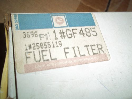 Genuine   acdelco gf485  fuel filter