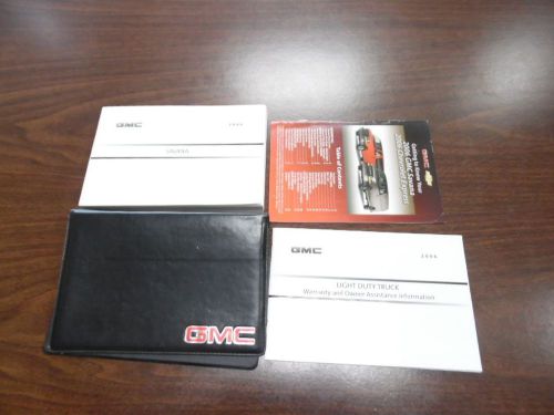 2006 gmc savana owners manual and oem factory case plus extras