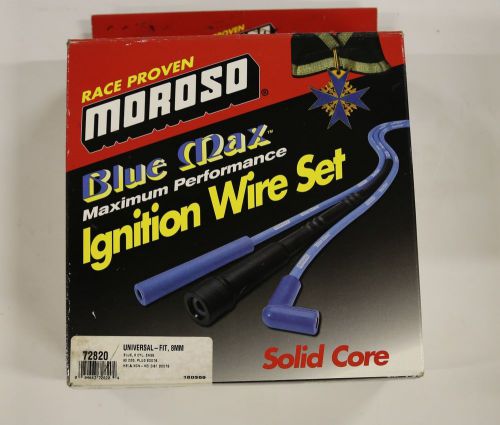 New in box blue max ignition wire solid core 8cyl 90 degree plug ends