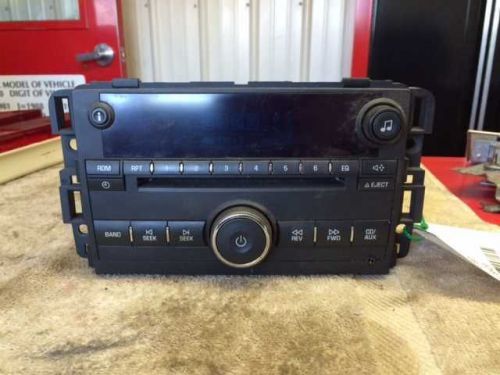 09 impala audio equipment am-fm-cd player opt u1c 264174