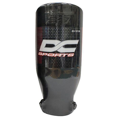 Exhaust tip stainless sound enhancing steel bolt on black dc ex-1012