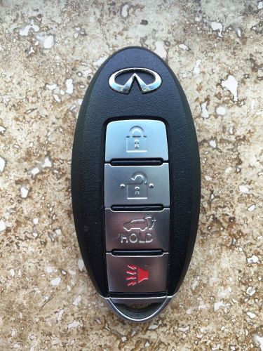 2008 - 10 infiniti qx56 smart key remote fcc: cwtwbu624 (4-button) excellent!