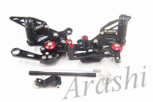 Rearset rear set for aprilia rsv4 r factory 2009-2011 black e36