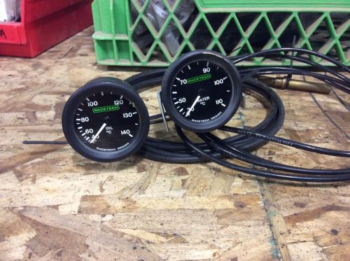 Racetech gauges oil water