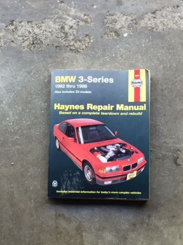 Haynes bmw 3 series owners handbook manual