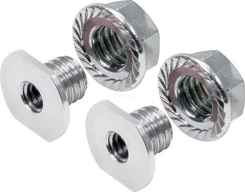 Threaded nut insert steel 5 pack body bryke fasteners racecar bodies imca usmts