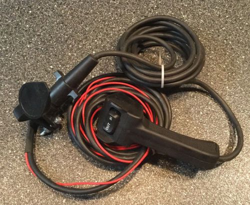 Winch hand held controller winch control black