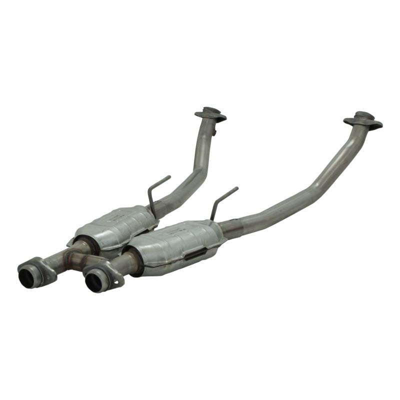 Flowmaster catalytic converter - direct fit - 2.25 in inlet/outlet - 49 state