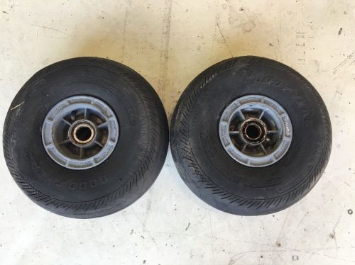 Piper aztec main wheels assy cleveland 3080d 6.00 x 6 experimental aircraft part