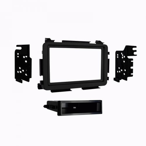 Metra 99-7810b 2016-up honda hrv single/double din dash installation kit - black