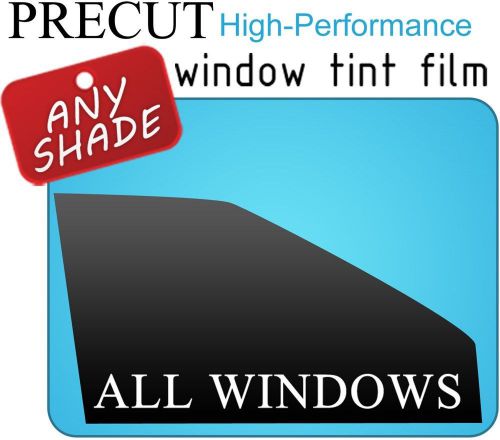 Precut window tint film for 2016 civic 4dr sedan any vlt/shade - charcoal black