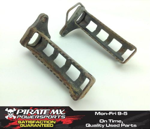 Yamaha yfz450 footpegs foot pegs yfz 450 #132 2005