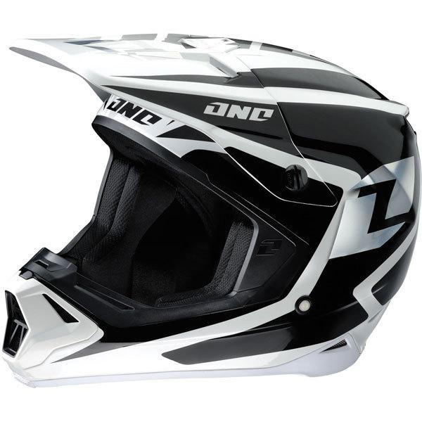 White m one industries gamma bot helmet 2013 model