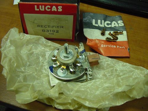 Nos lucas alternator rectifier lotus elan triumph tr250 tr6 sunbeam alpine arrow