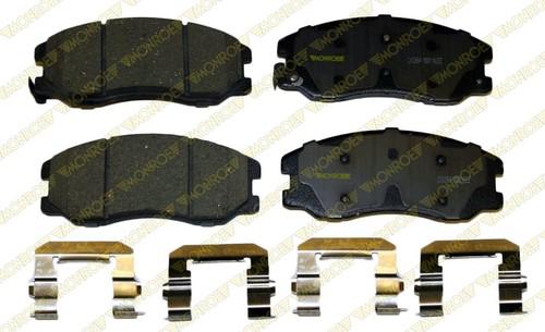 Monroe cx1264 brake pad or shoe, front-monroe ceramics brake pad