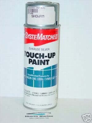 Omc 1988-1990 evinrude silver spray paint