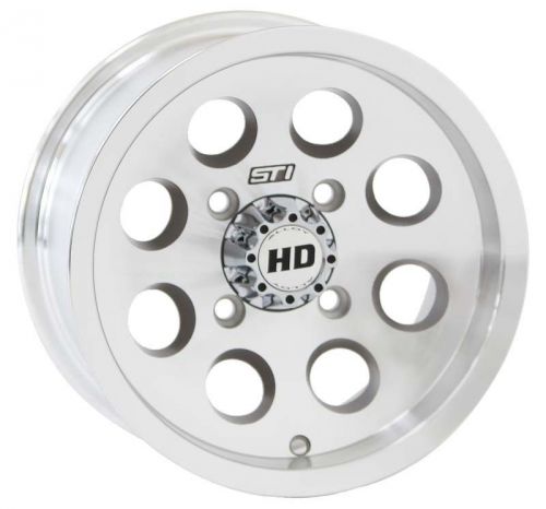 Sti hd1 machined golf cart wheel 12x7 (4/4) - (2+5) [12hdm104]