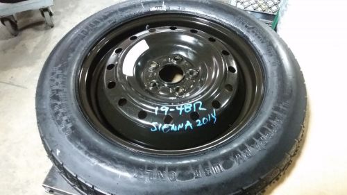 2011 2012 2013 2014 2015 toyota sienna spare tire wheel donut 17&#034; spare