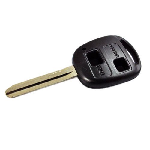 Replacement shell remote key case fob for toyota prado tarago camry corolla 2btn