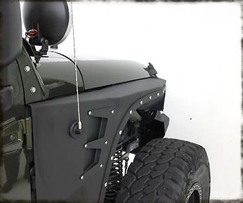 2007-2015 jeep wrangler xrc armor jk front fenders unlimited smittybilt 76880