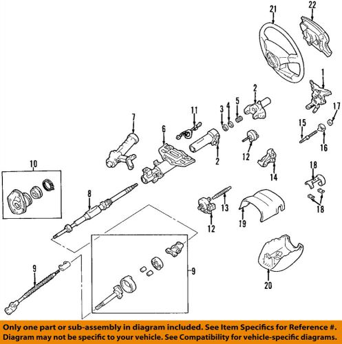 Toyota oem steering column-upper shroud 4528660340b1