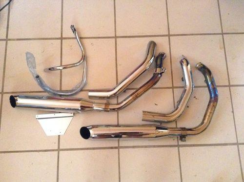 2013 harley davidson  sportster original exhaust  pipes