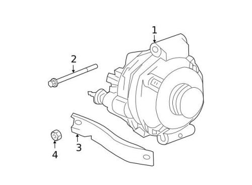 Genuine bracket nut 6502720