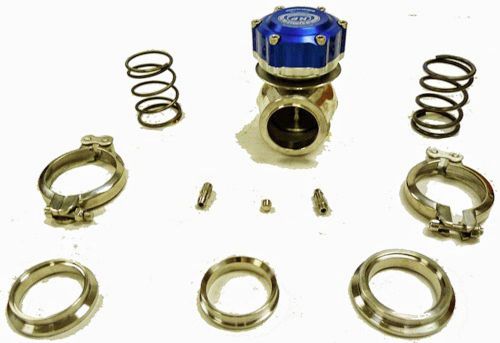 Maximizer blue 45 mm v band flange external compact wastegate 7psi 11psi 14psi