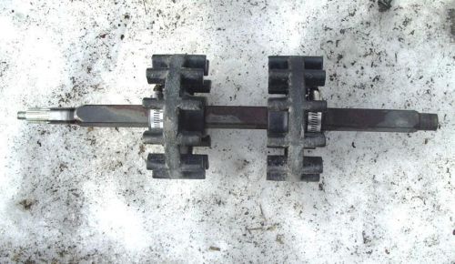 1978 yamaha 340 enticer  front drive shaft &amp; sprockets