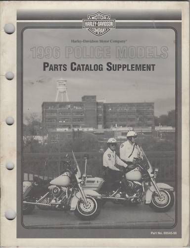 1996 harley davidson motorcycle police models parts