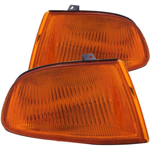 Anzo new corner lights parking side marker lamps set of 2 coupe lh &amp; rh pair