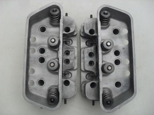 Original porsche 356b/c matching uncut normal cylinder head pair freshly rebuilt