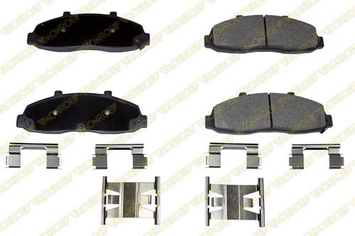 Monroe gx679 brake pad or shoe, front-monroe prosolution ceramic brake pad