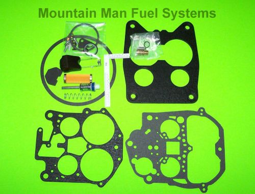 1975 - 80 olds pontiac rochester quadrajet carburetor kit w/ float &amp; filter