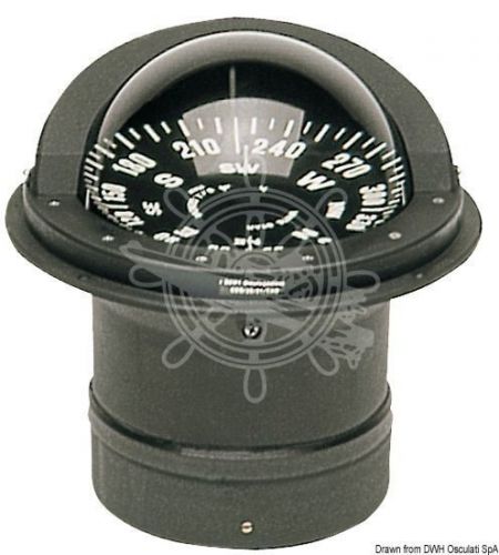 Riviera boat marine high speed compass 6&#034; 150mm flat rose