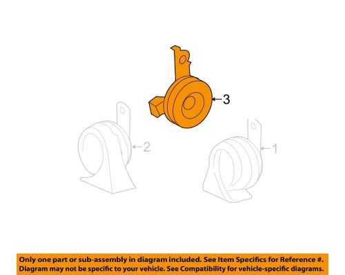 Toyota oem 04-10 sienna anti-theft-horn 8651034010