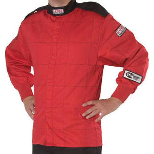 G-force 4126cmdrd gf125 single layer jacket sfi 3.2a/1 red