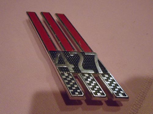 1966/67 ford galaxie, fairlane  &#034;427&#034; emblem