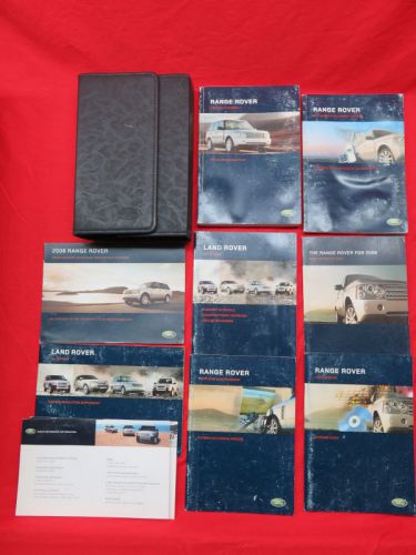 2005 range rover owners manual guide book