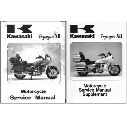 86-03 kawasaki zg1200 voyager xii service repair &amp; parts manual cd - zg 1200