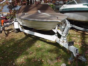 1973 glastron carlson cv-21 jet boat