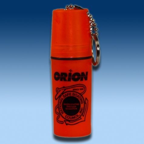 Orion safety keychain high visibility orange