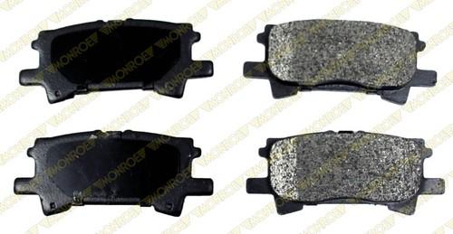 Monroe fx996 brake pad or shoe, rear-monroe prosolution semi-metallic brake pad